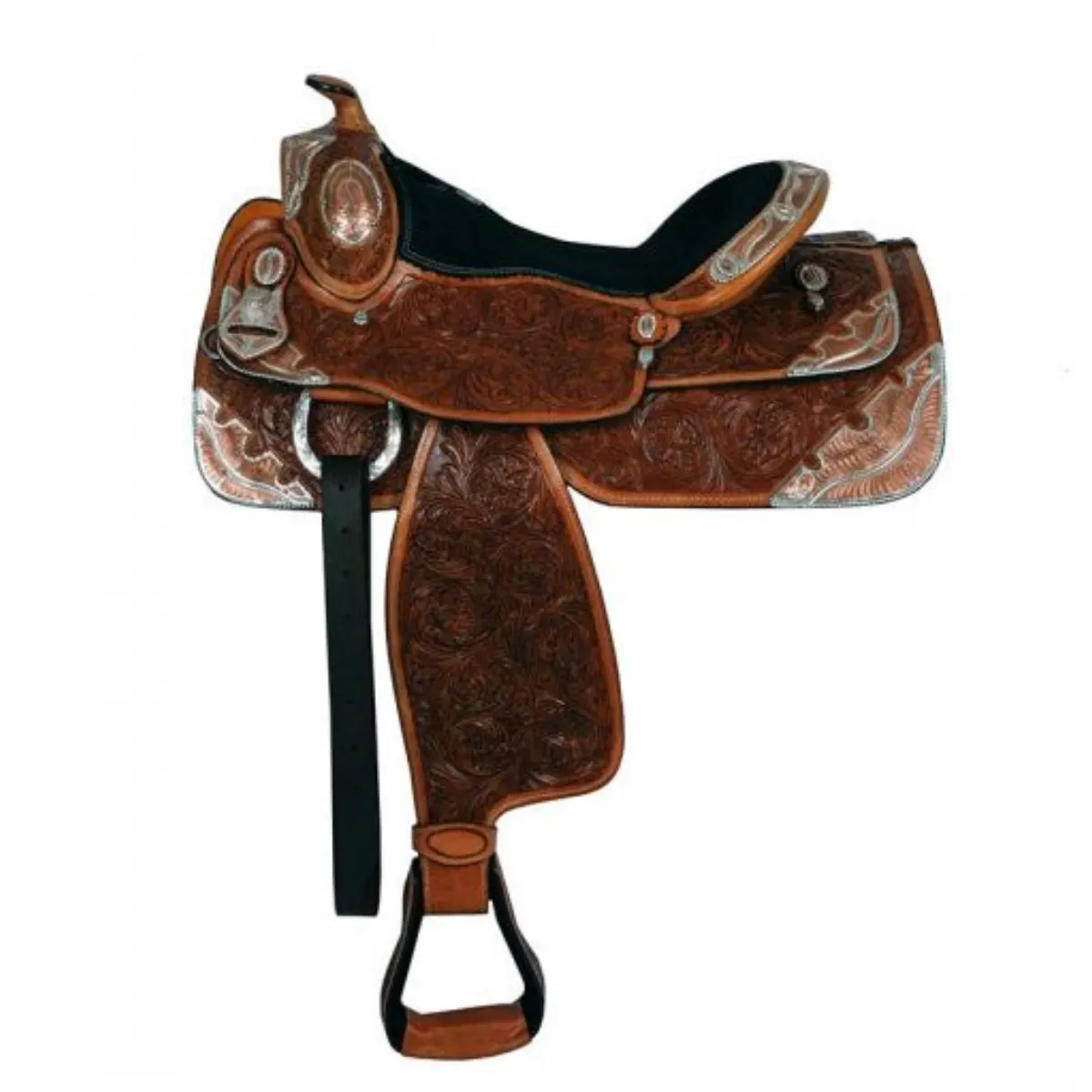 16" DOUBLE T FULLY TOOLED SHOW SADDLE