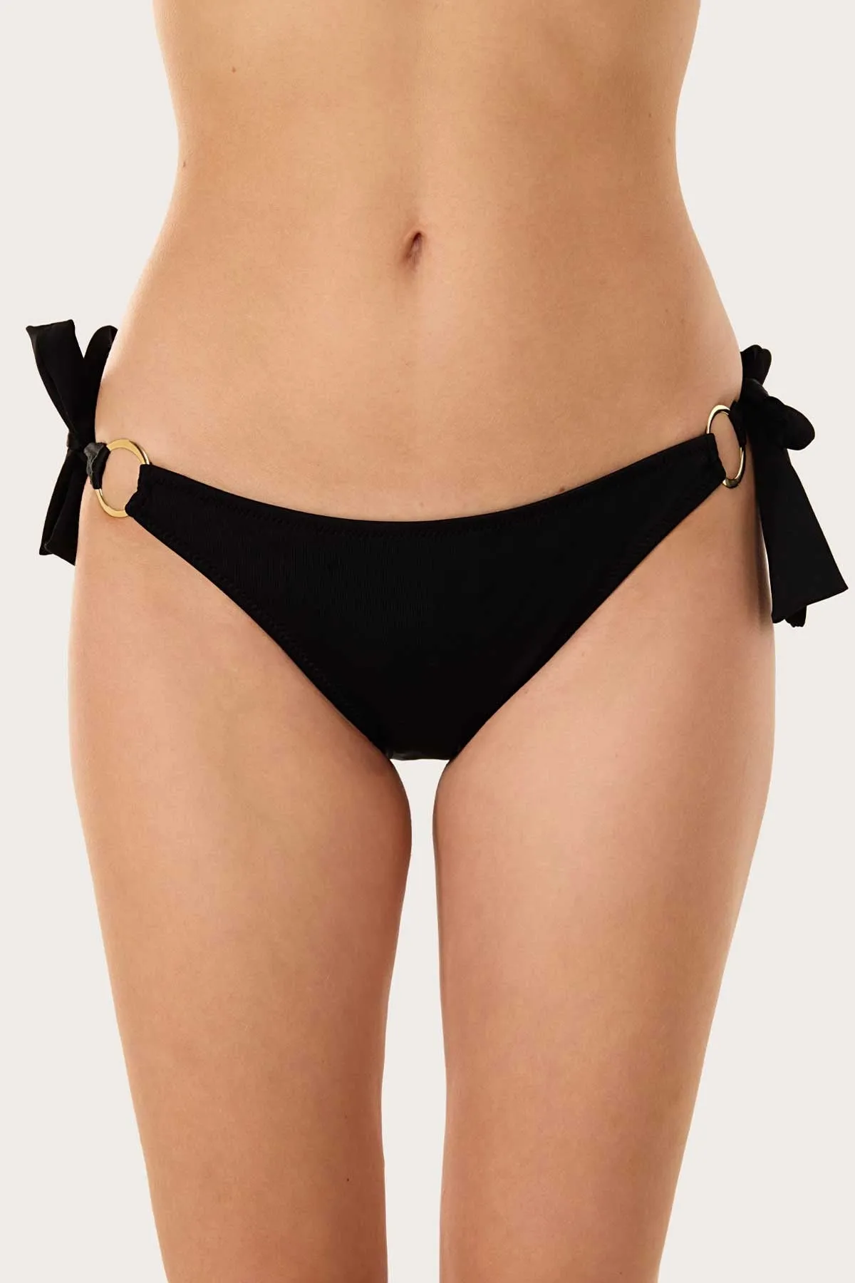 63060 Black Bikini Bottoms