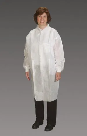 Alphaprotech Critical Cover Nutech Lab Coats Coats Lab Nutech 4Xl/5Xl White25/Cs