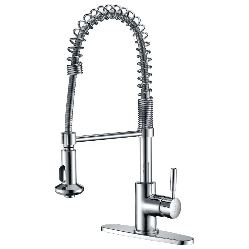 ANZZI Eclipse Single Handle Pull-Down Sprayer Kitchen Faucet