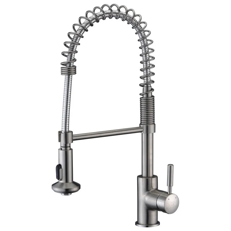 ANZZI Eclipse Single Handle Pull-Down Sprayer Kitchen Faucet