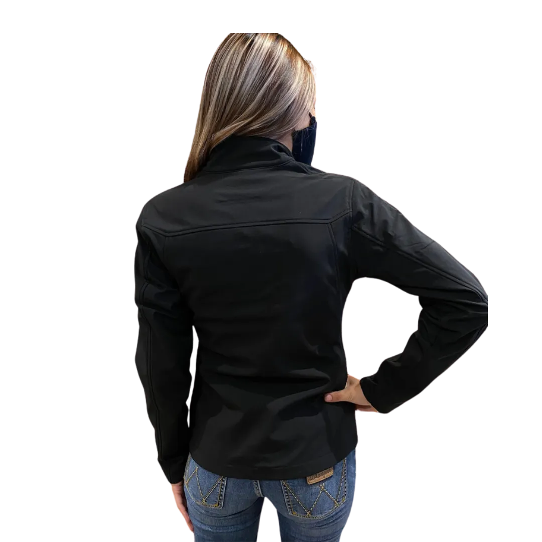 Ariat Women's Team Logo Black & Gold Jacket