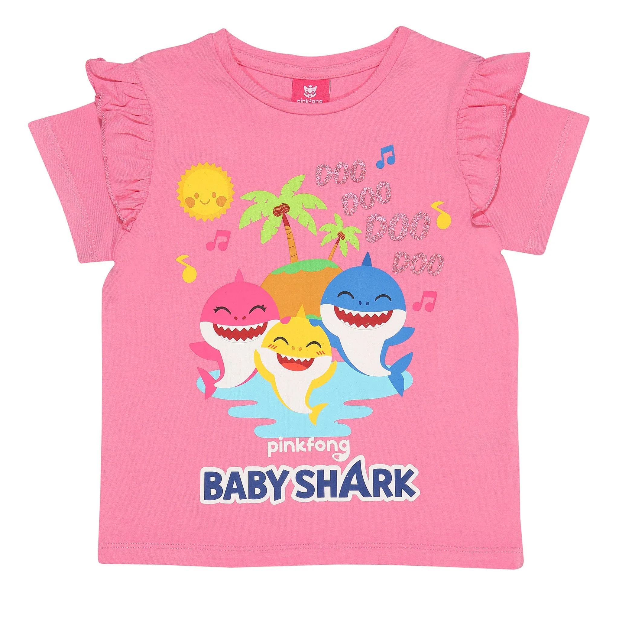 Baby Shark Tropical Island T-Shirt