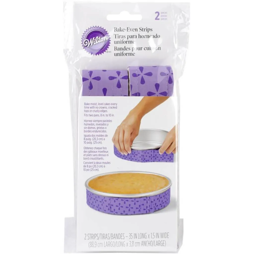 Bake-Even Cake Strips 2pkg 35in x 1.5in