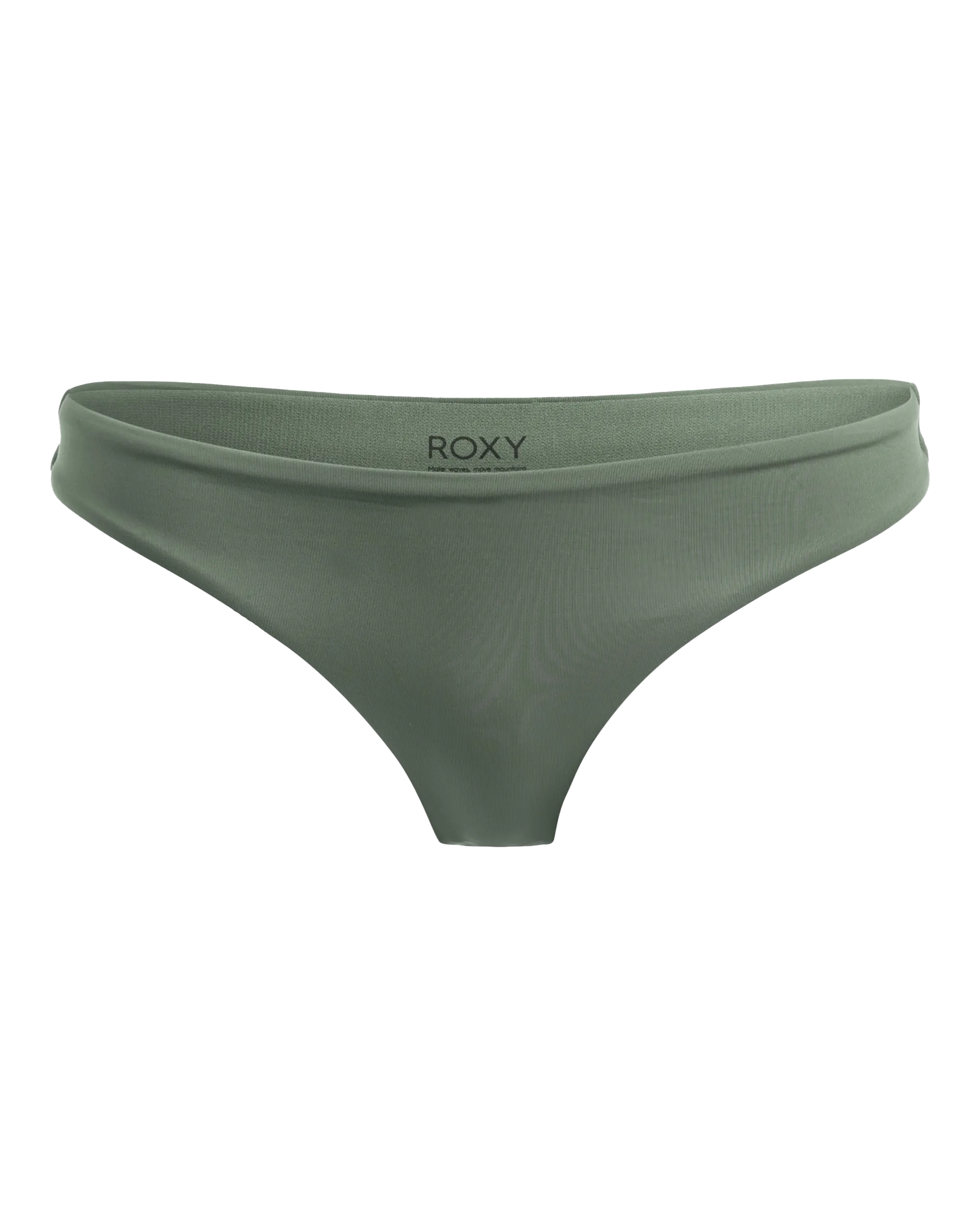 Beach Classics Tanga Bikini Bottoms in Agave Green