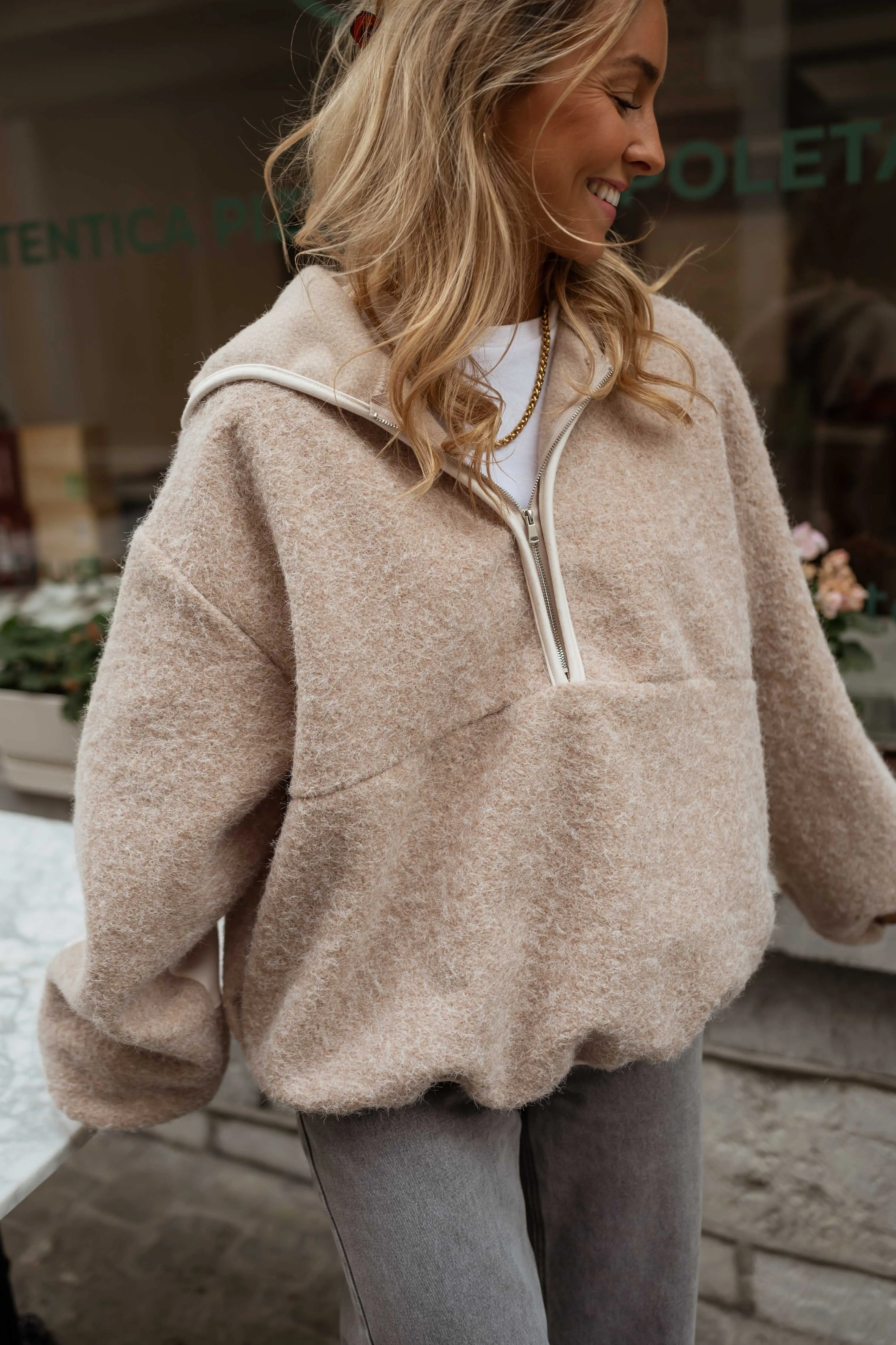 Beige Esther Sweater