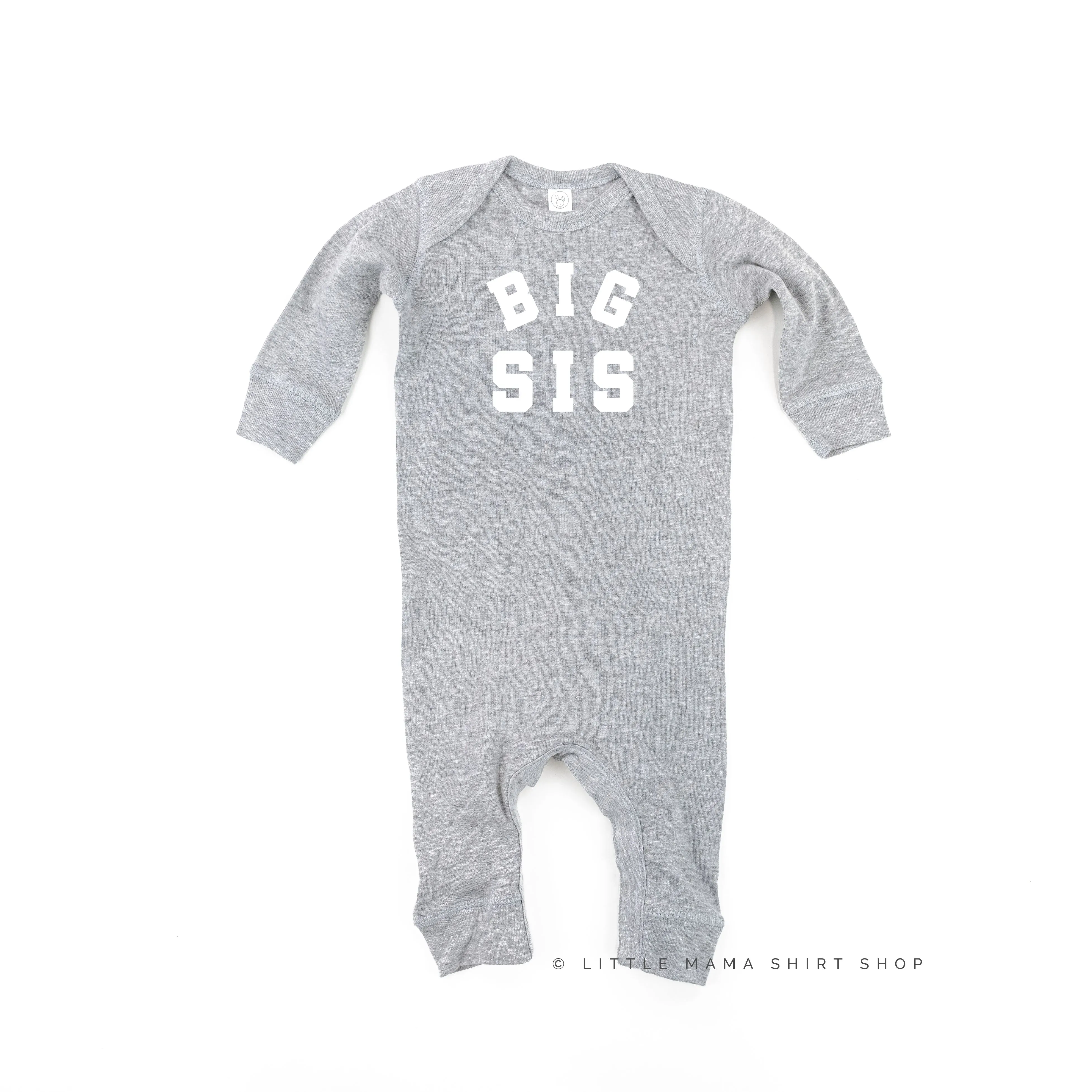 BIG SIS - Varsity - One Piece Baby Sleeper