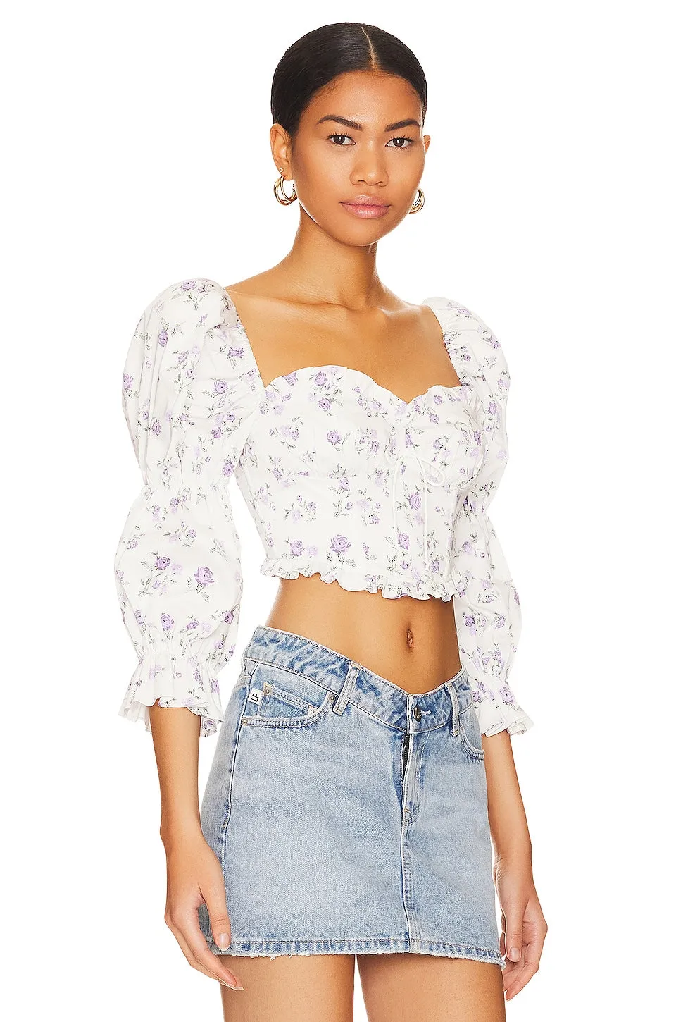 Blouse For Love & Lemons Leslie, color Multi