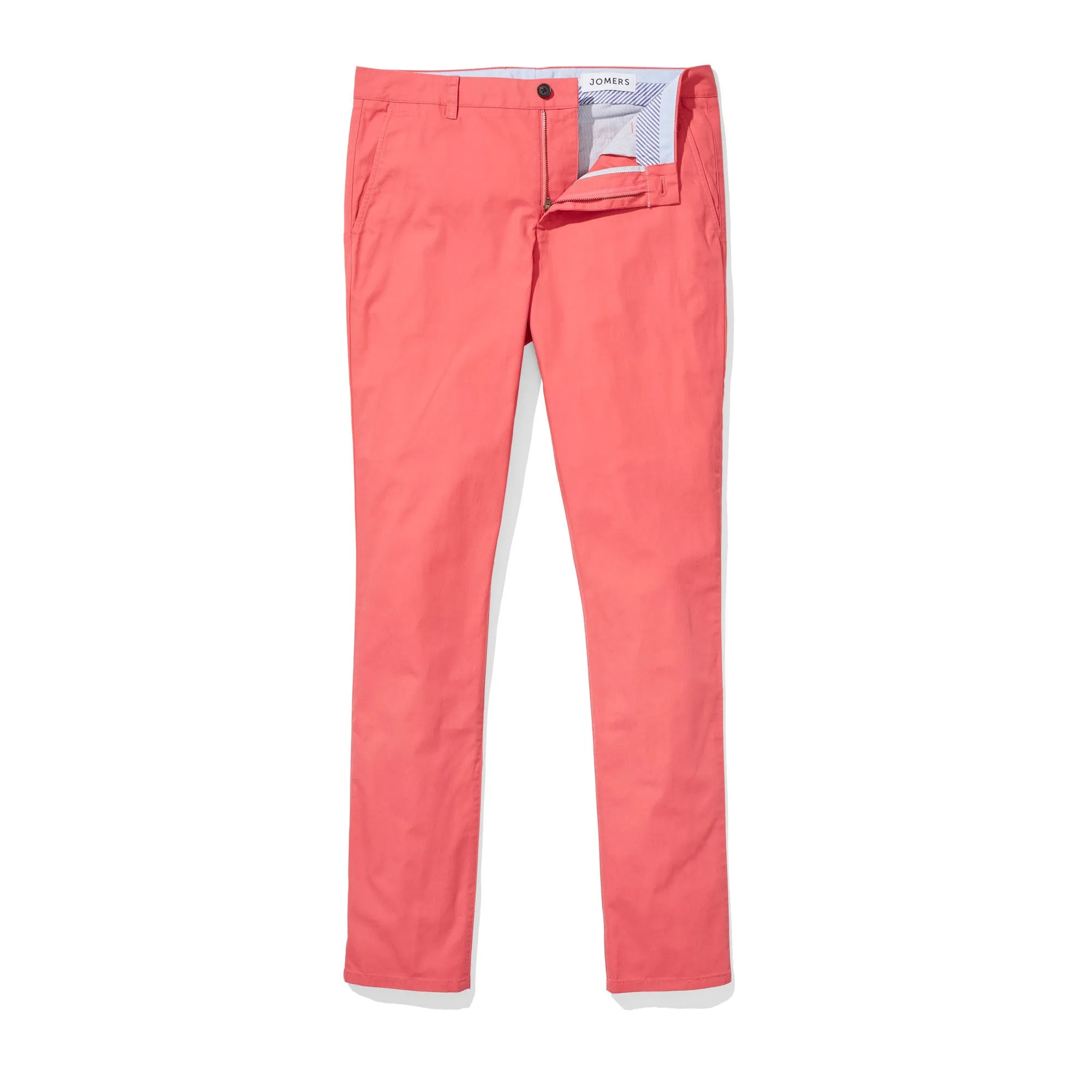 Bradford (Slim) -  Jetty Red Summerweight Chinos