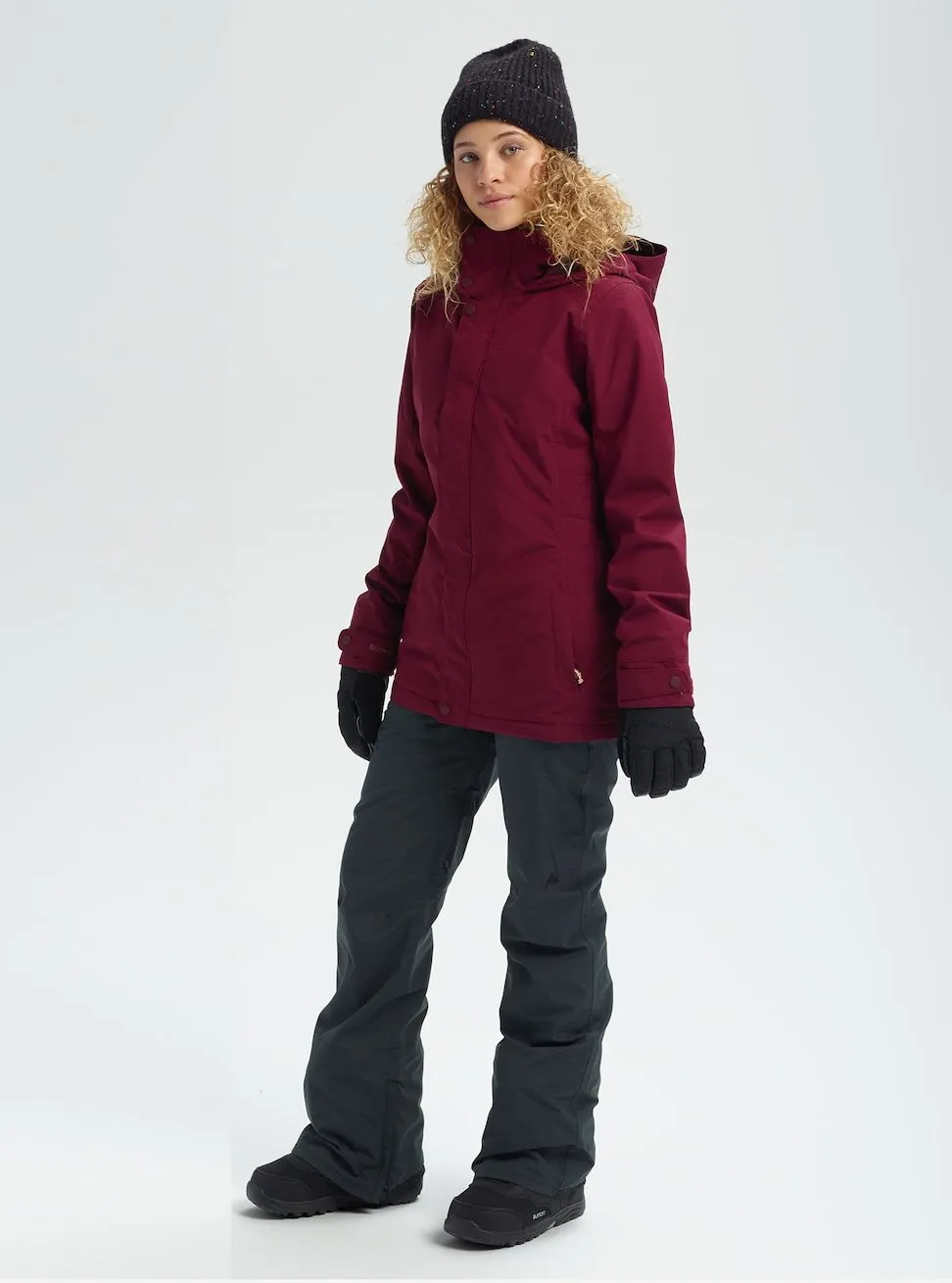 Burton Jet Set Womens Jacket Port Royal Heather