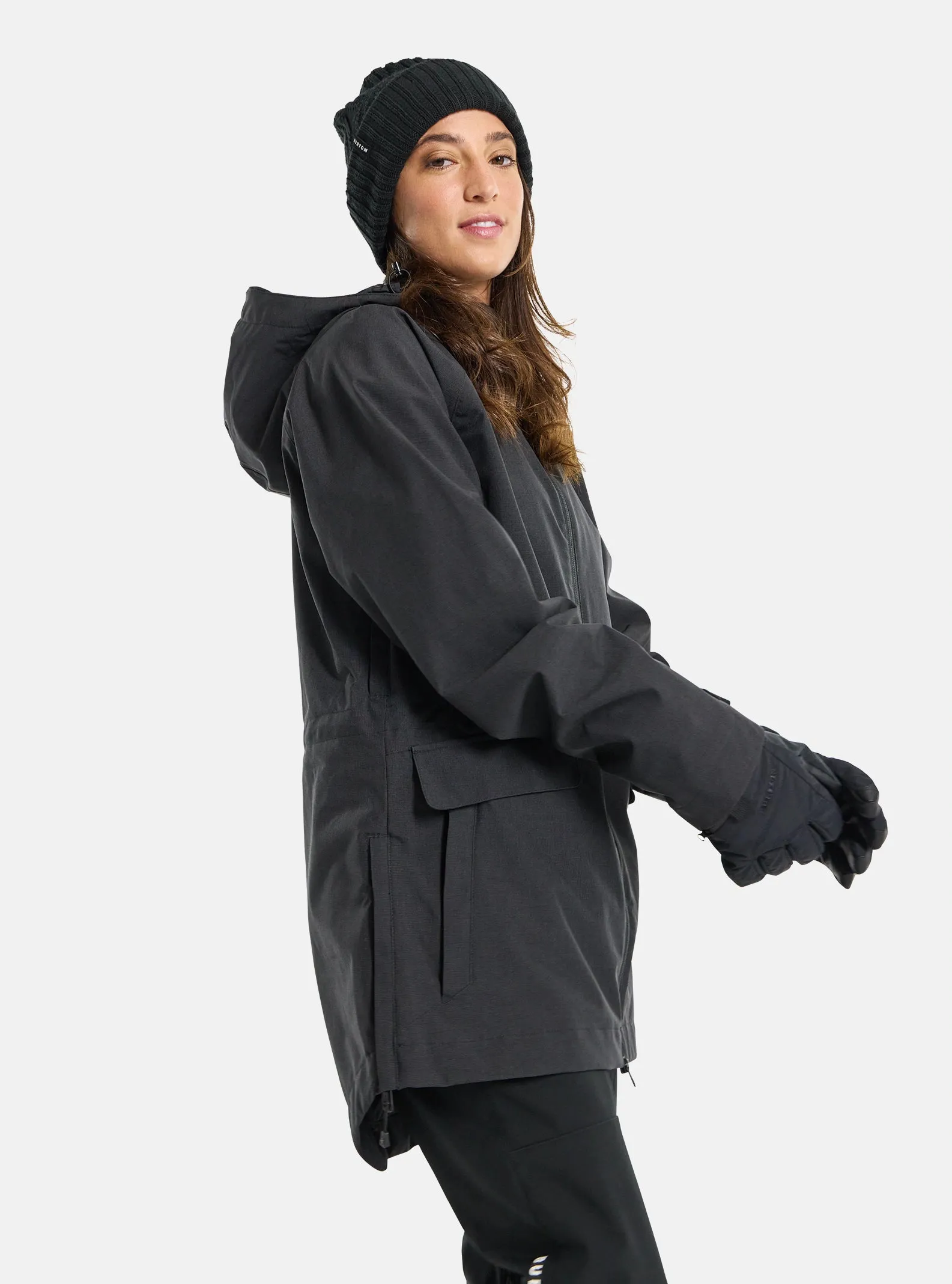 Burton Lalik Jacket Womens 2024 Black