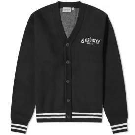 Carhartt Wip Onyx Knit Cardigan, Black & Wax