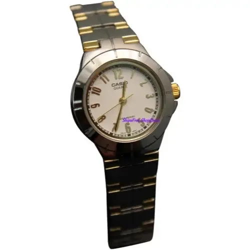 CASIO WOMEN'S WATER RESISTANT QUARTZ WATCH LTP1242SG-7A