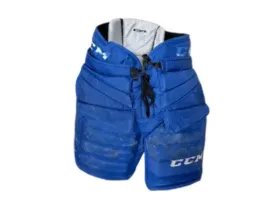 CCM HPG12A - Used Pro Stock Hockey Goalie Pants (Blue)