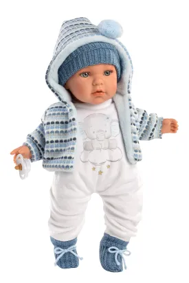 Crying Baby Doll Soft Body 16.5"  Enzo