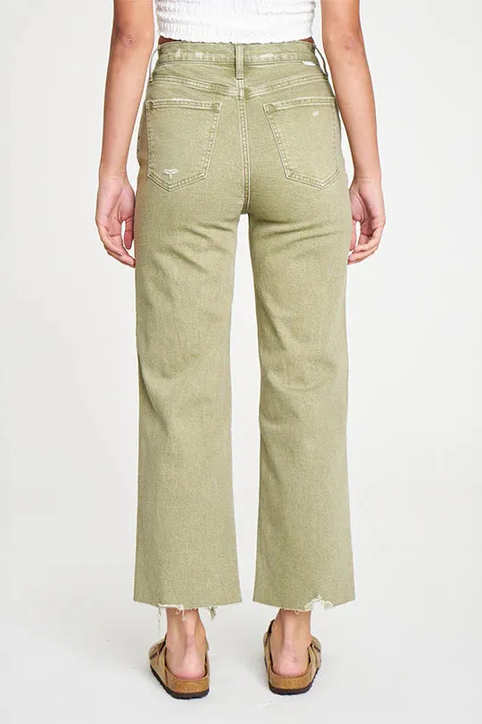 Daze Olive Pleaser Jean