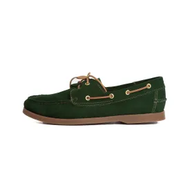 Deck Shoe in Forest Green