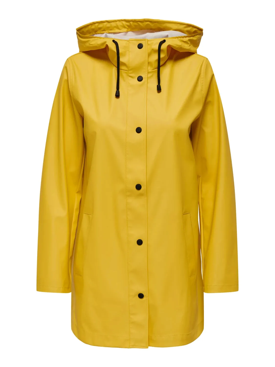 Ellen Raincoat - Yolk Yellow