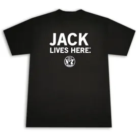 Ely Cattleman  Men's Jack Daniel's Jacks Lives  T-Shirt Black