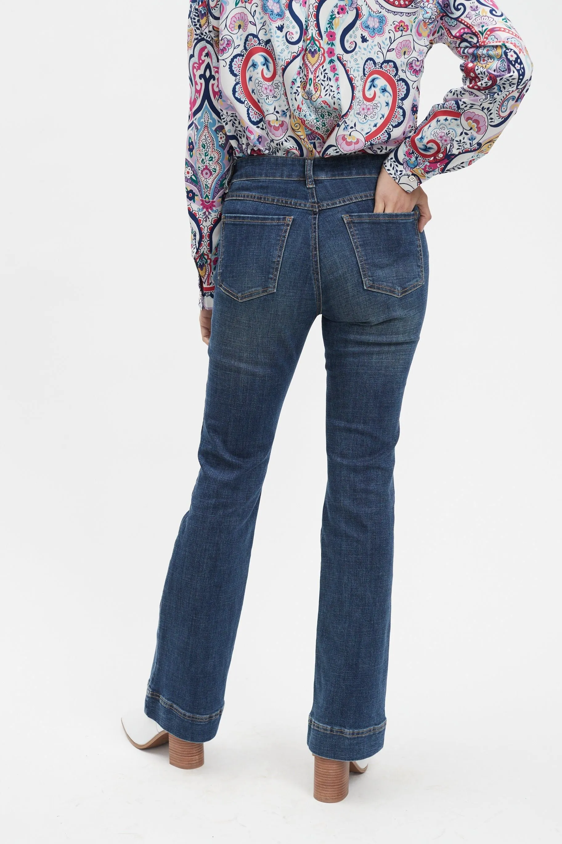 FDJ Christina Flared Leg Jean - Style 5307809