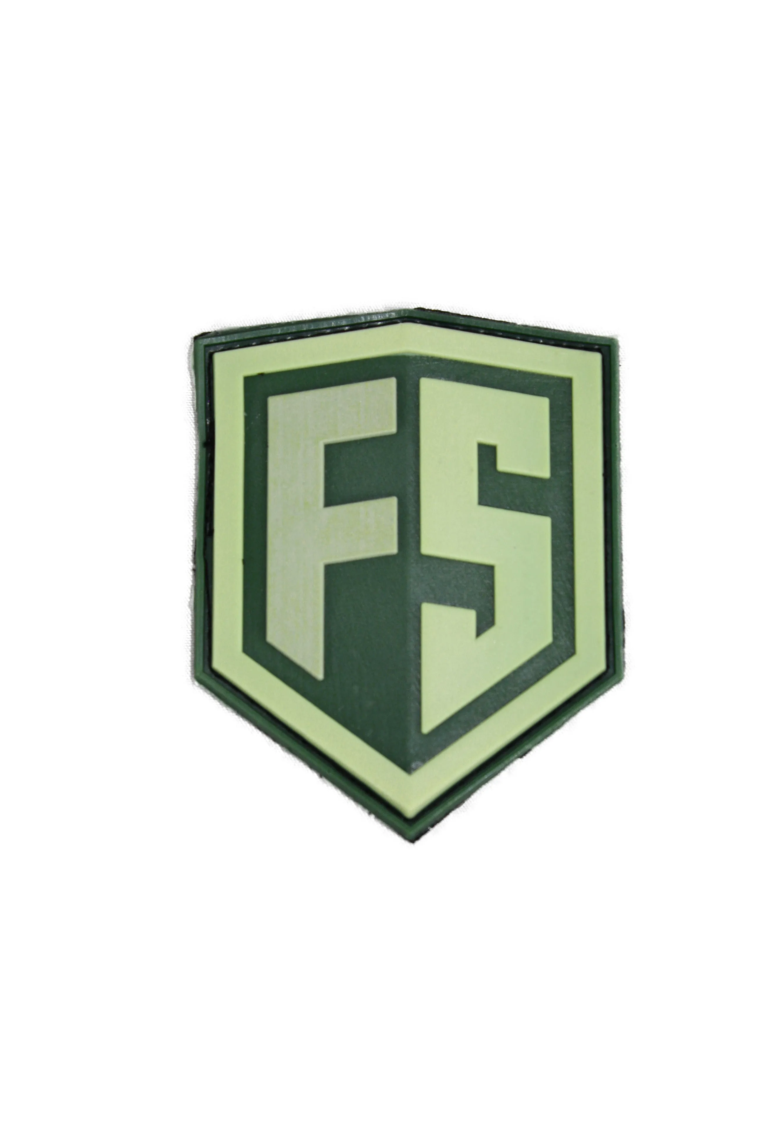 First Strike PVC Velcro Patch - Drab/Earth