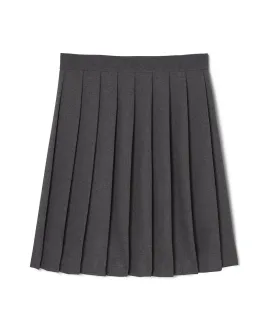 French Toast Big Girls Adjustable Waist Mid Length Pleated Skirt