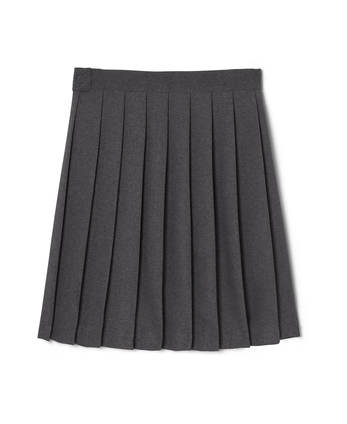 French Toast Big Girls Adjustable Waist Mid Length Pleated Skirt