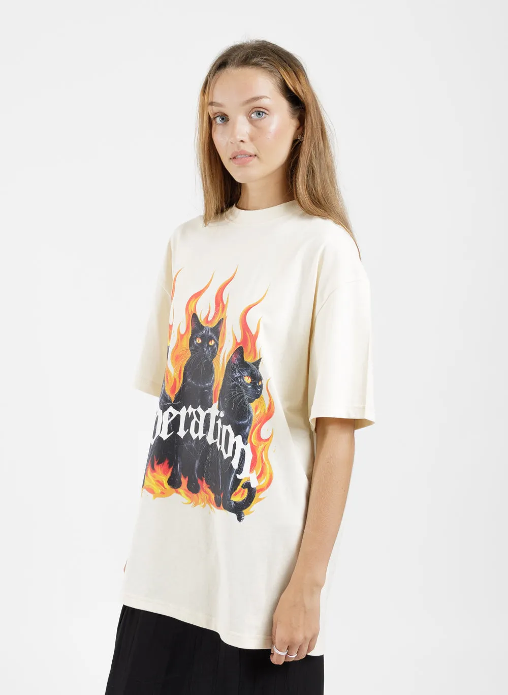 Goode Tee - Fire Cat