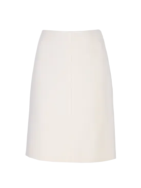 high-waist pencil skirt