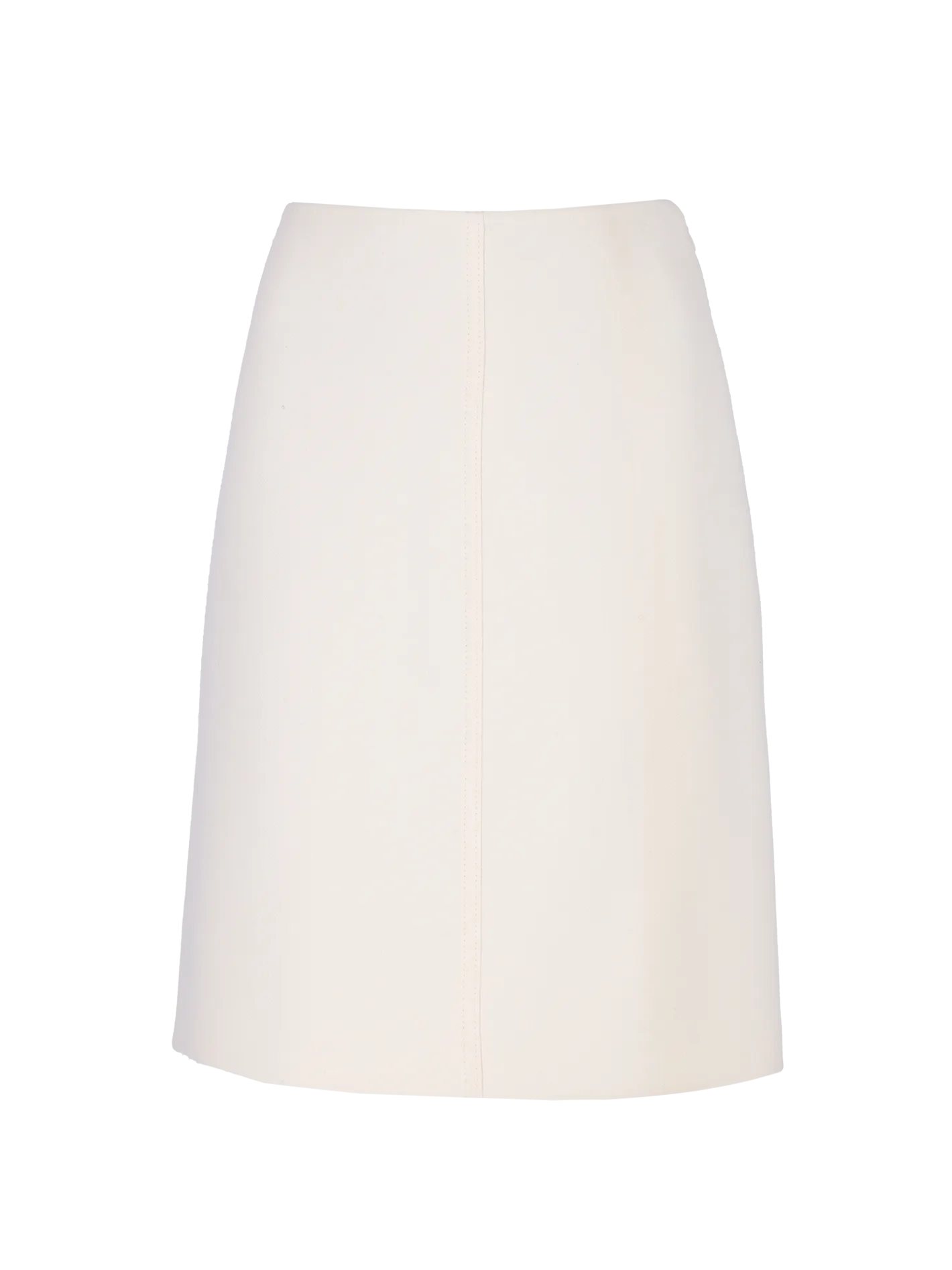 high-waist pencil skirt