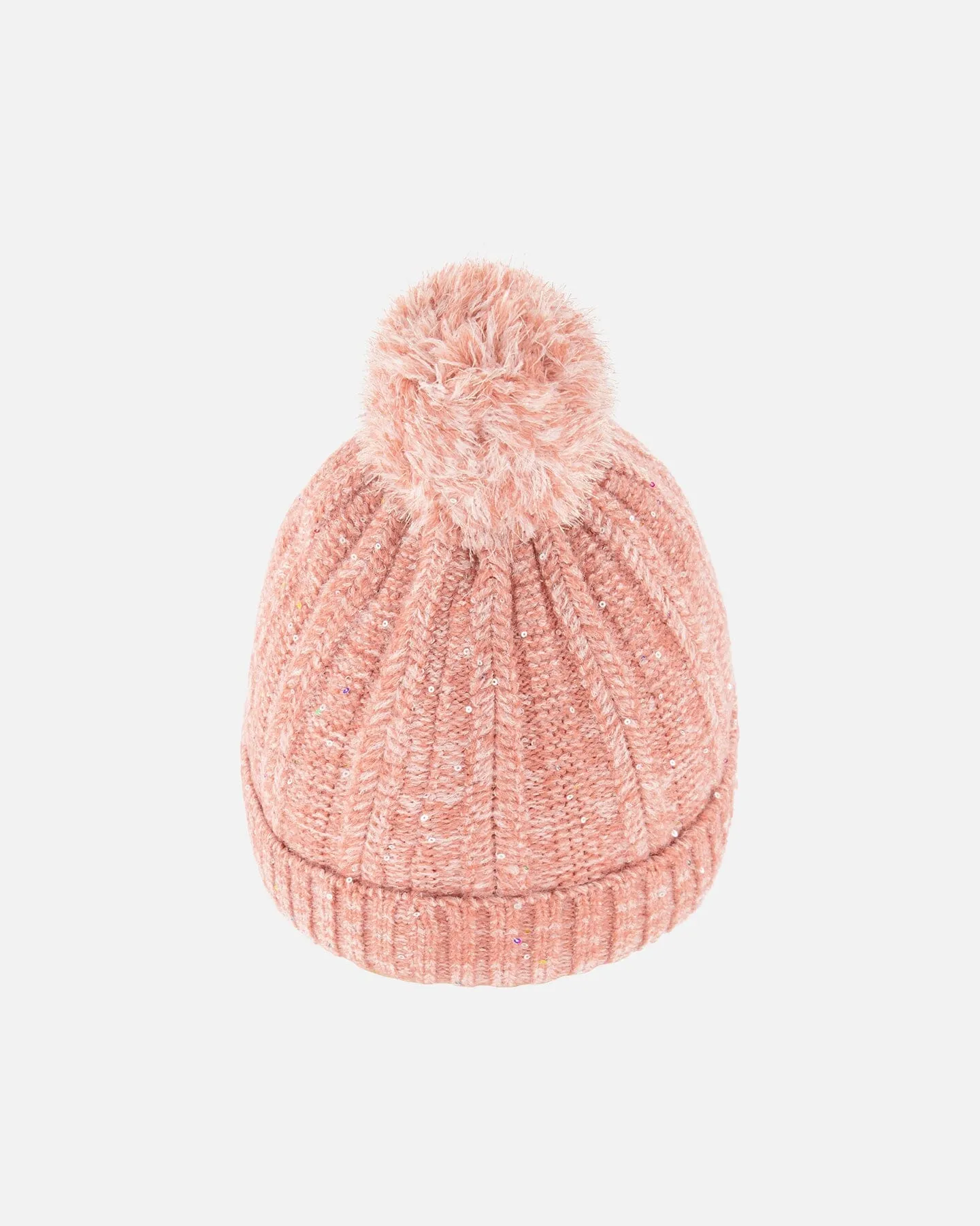 Knit Hat Light Pink by Deux par Deux