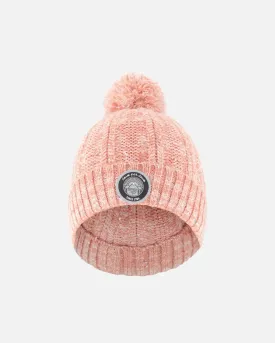 Knit Hat Light Pink by Deux par Deux