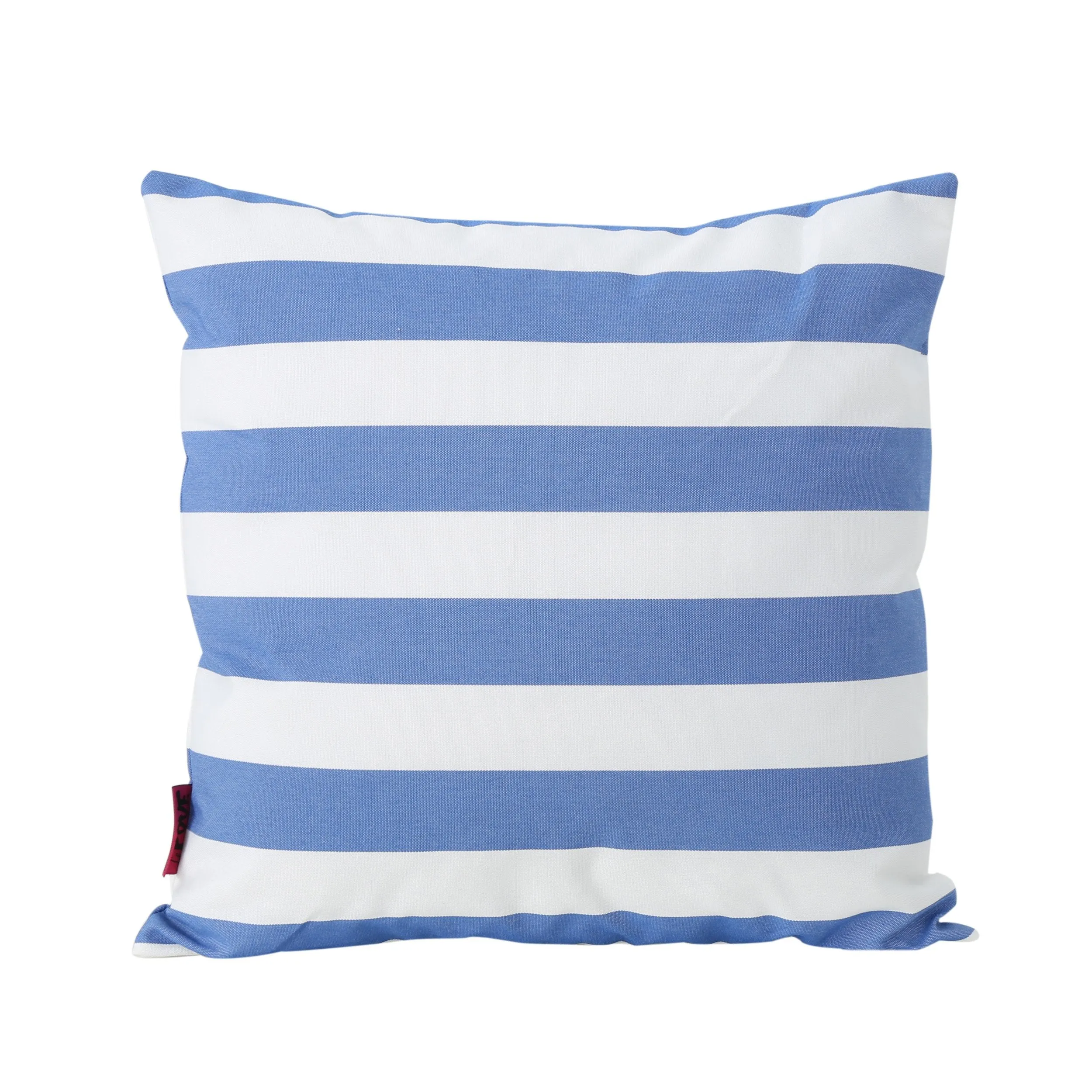 La Mesa Indoor Striped Water Resistant Square Throw Pillow