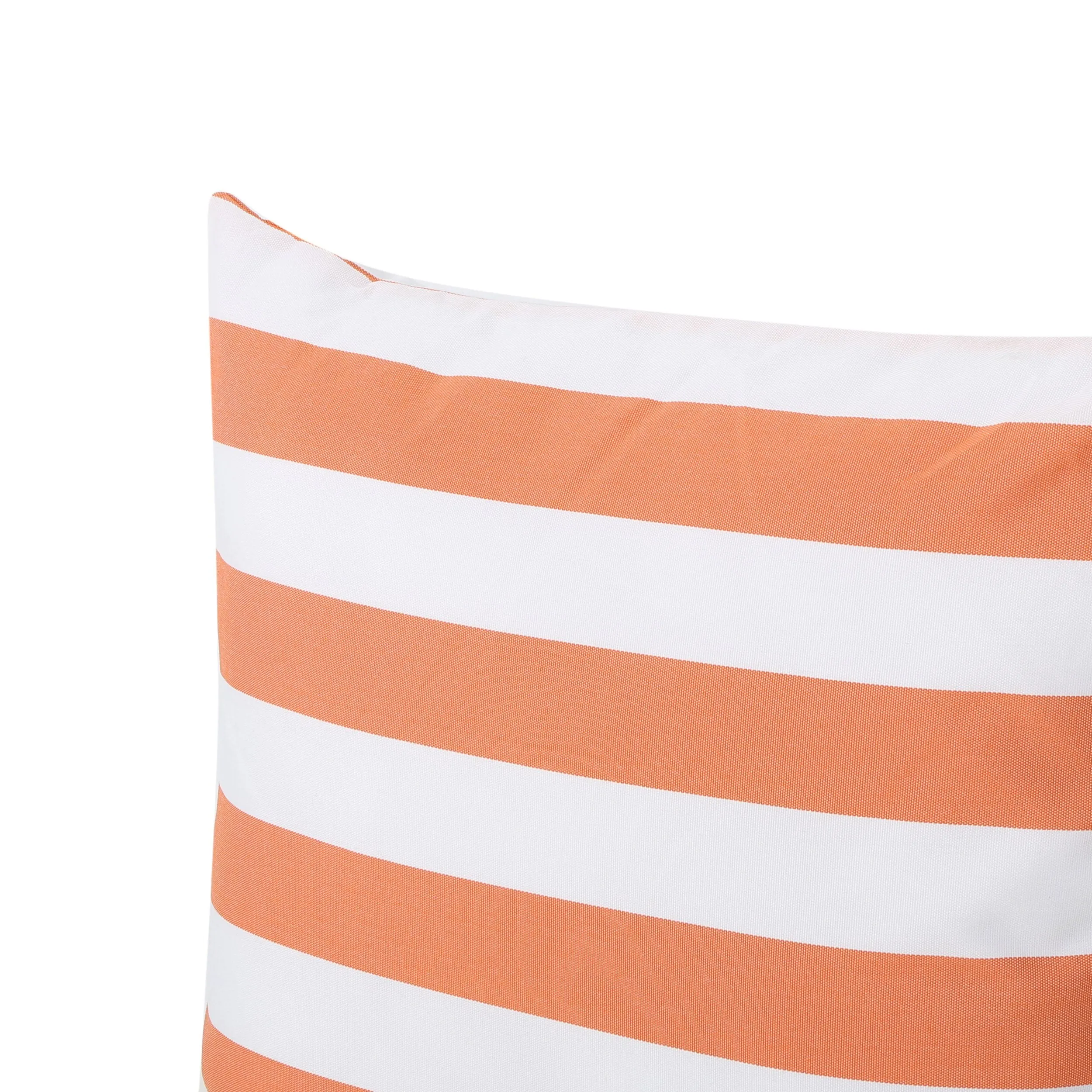 La Mesa Indoor Striped Water Resistant Square Throw Pillow