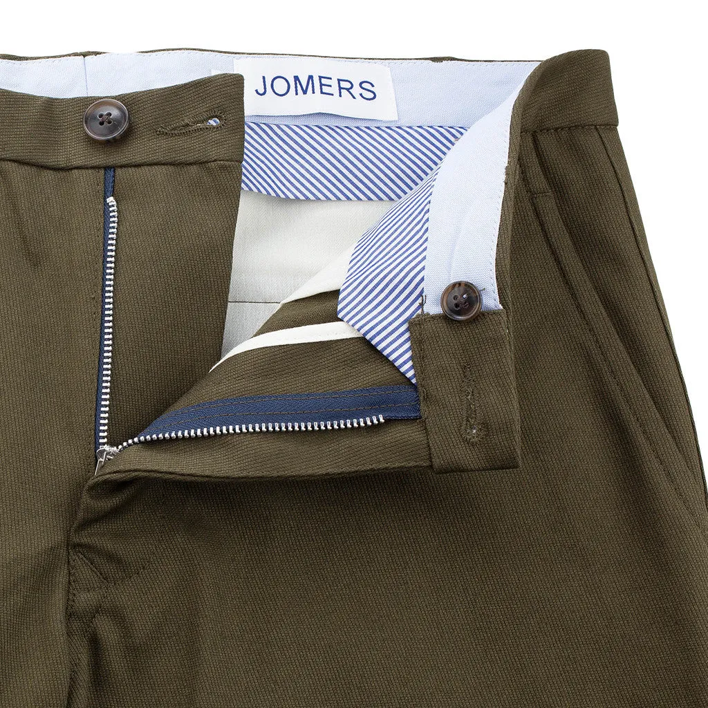 Leonard (Slim) - Olive Japanese Cavalry Twill