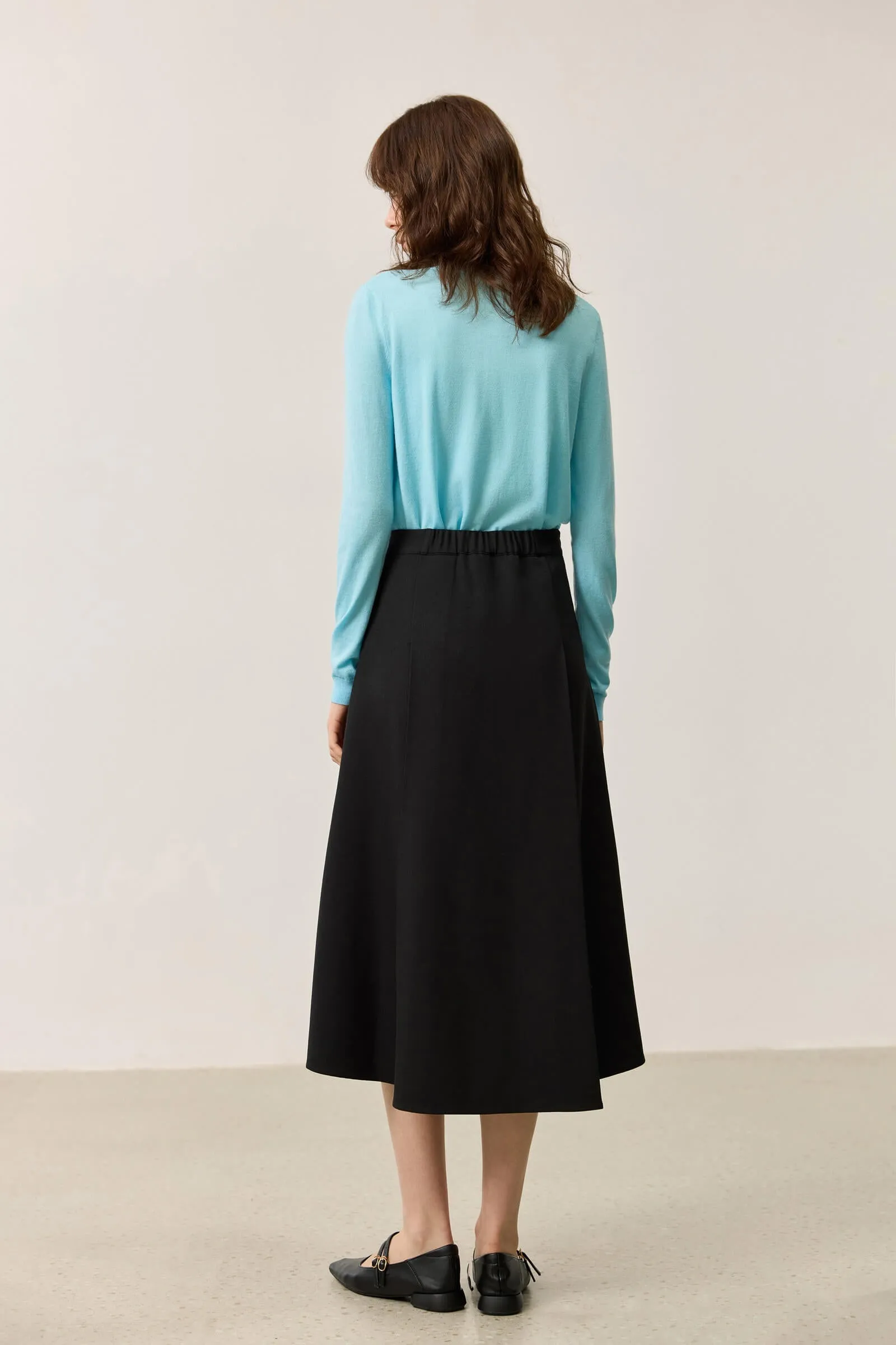 LILY Elegant Pleated Skirt