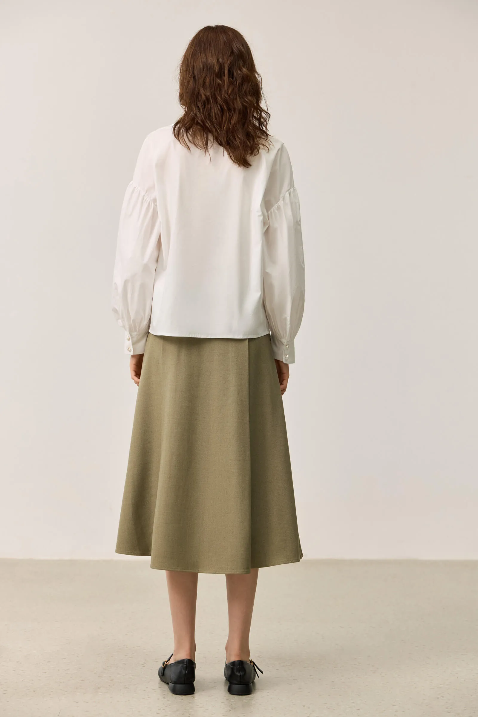 LILY Elegant Pleated Skirt