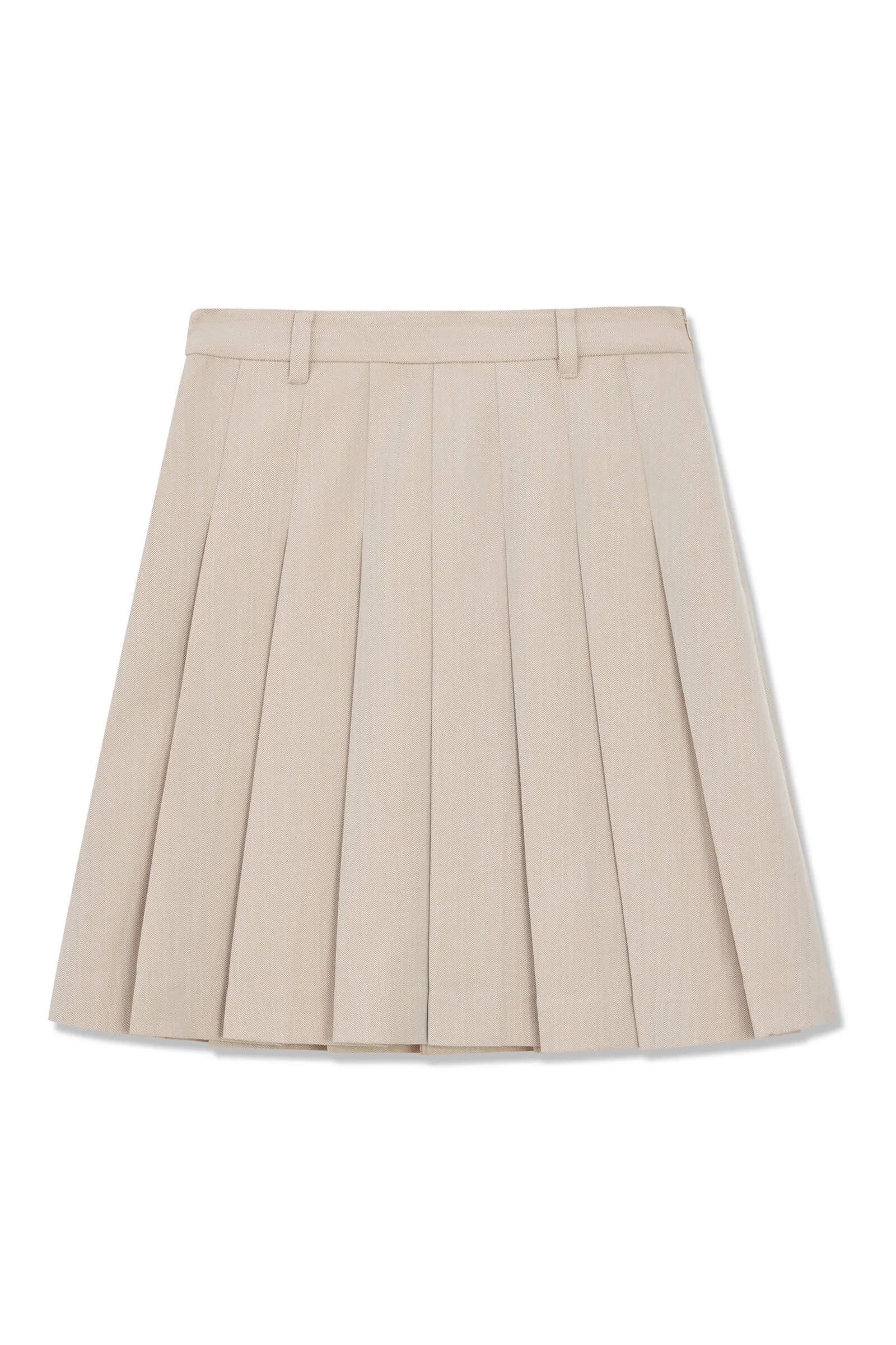 LILY Short Preppy Pleated Skirt