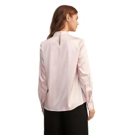 LILYSILK Feminine blouse with stand-up collar Lilysilk