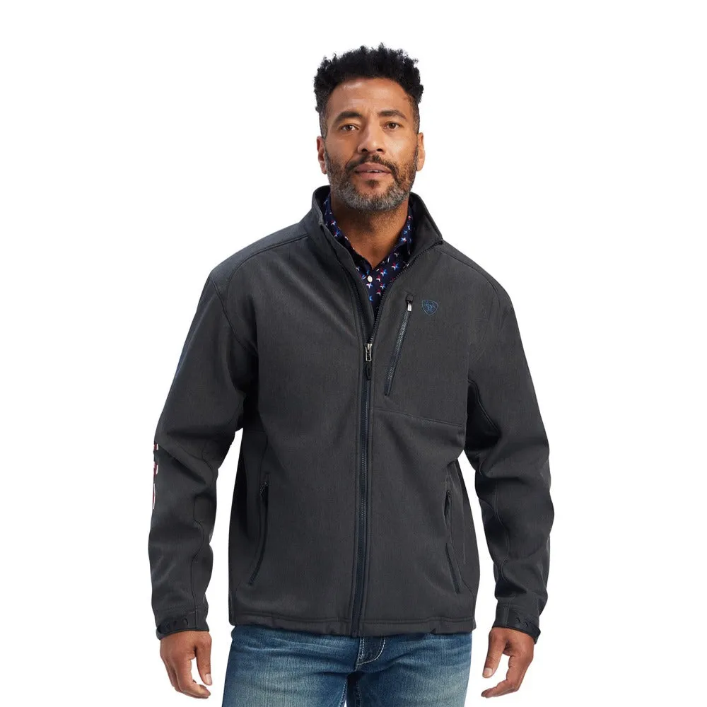 Logo 2.0 Patriot Softshell Water Resistant USA Jacket