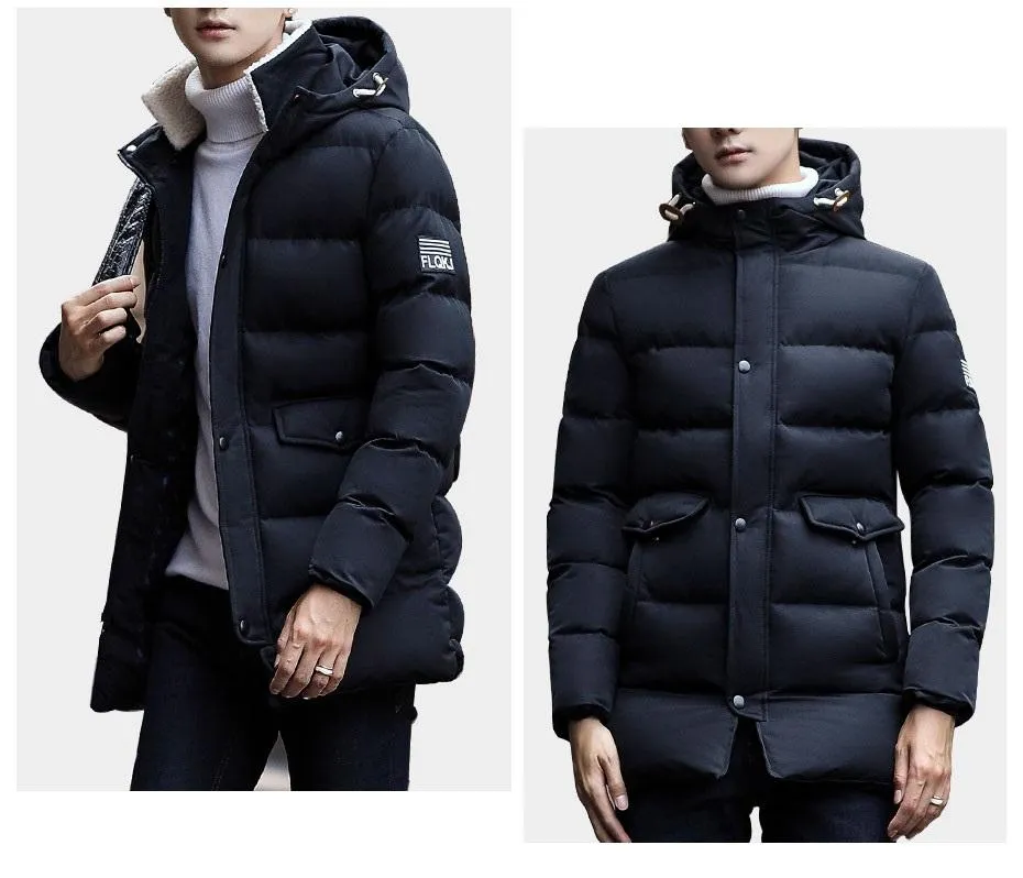 Luxury Hooded Long Winter Parka