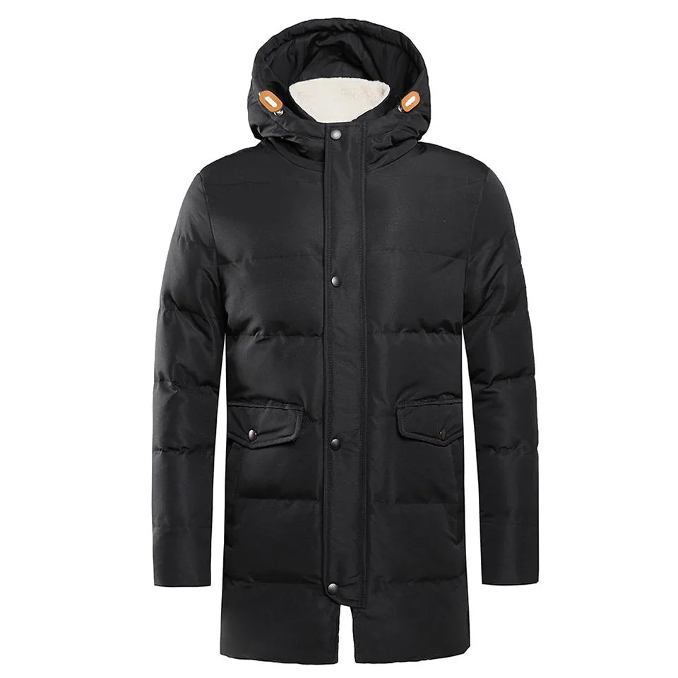 Luxury Hooded Long Winter Parka