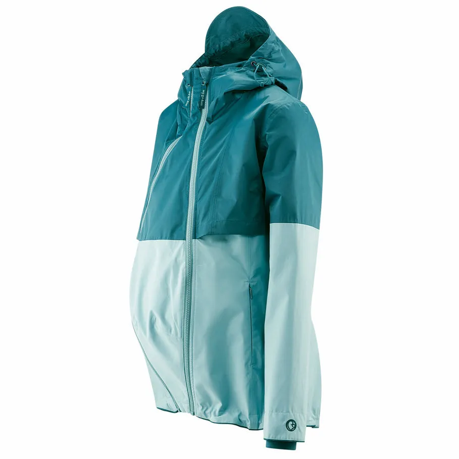 Mamalila Organic Aqua Babywearing Rain Jacket