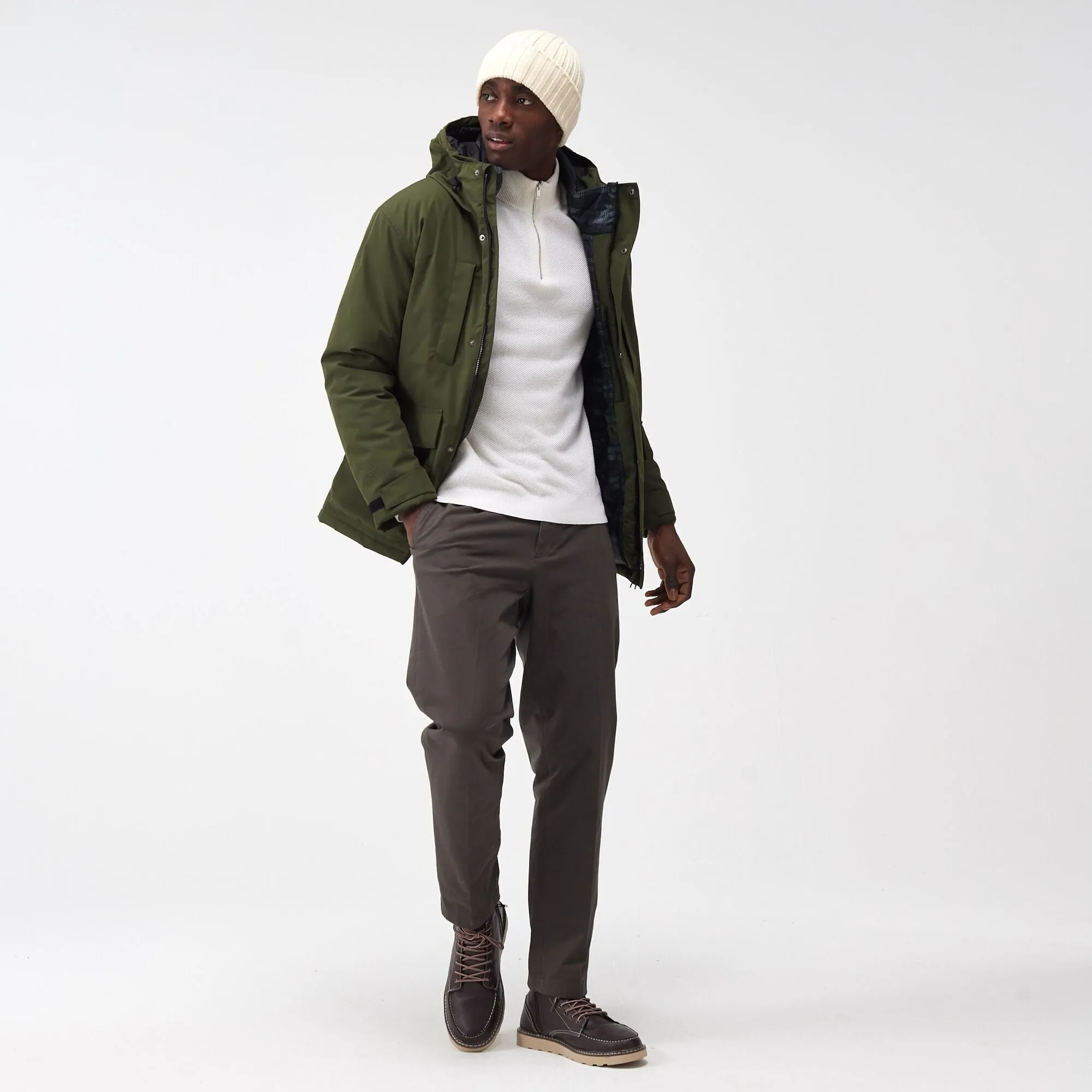 Men's Ronin Waterproof Jacket | Dark Khaki