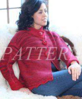 Misti Alpaca Geneva Jacket Pattern - Worsted