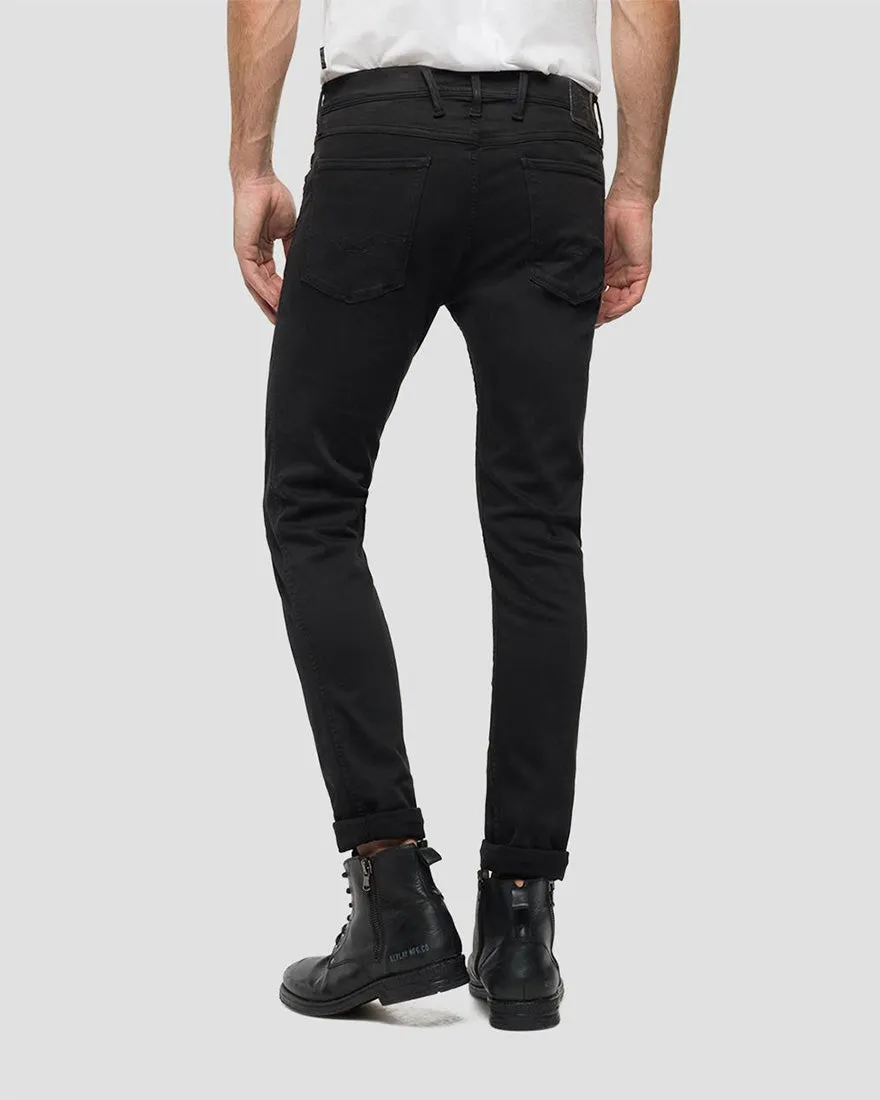 REPLAY R8001661M9148 BLACK ANBASS HYPERFLEX JEANS