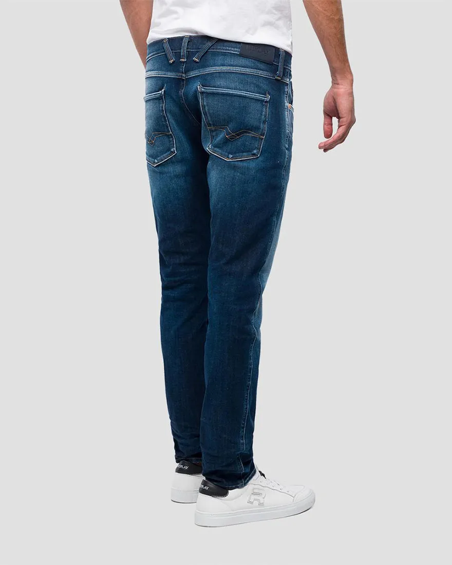 REPLAY RS140661M914 BLUE ANBASS HYPERFLEX JEANS