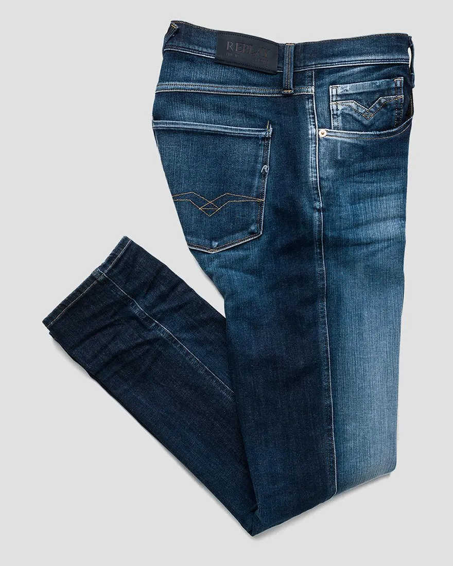 REPLAY RS140661M914 BLUE ANBASS HYPERFLEX JEANS