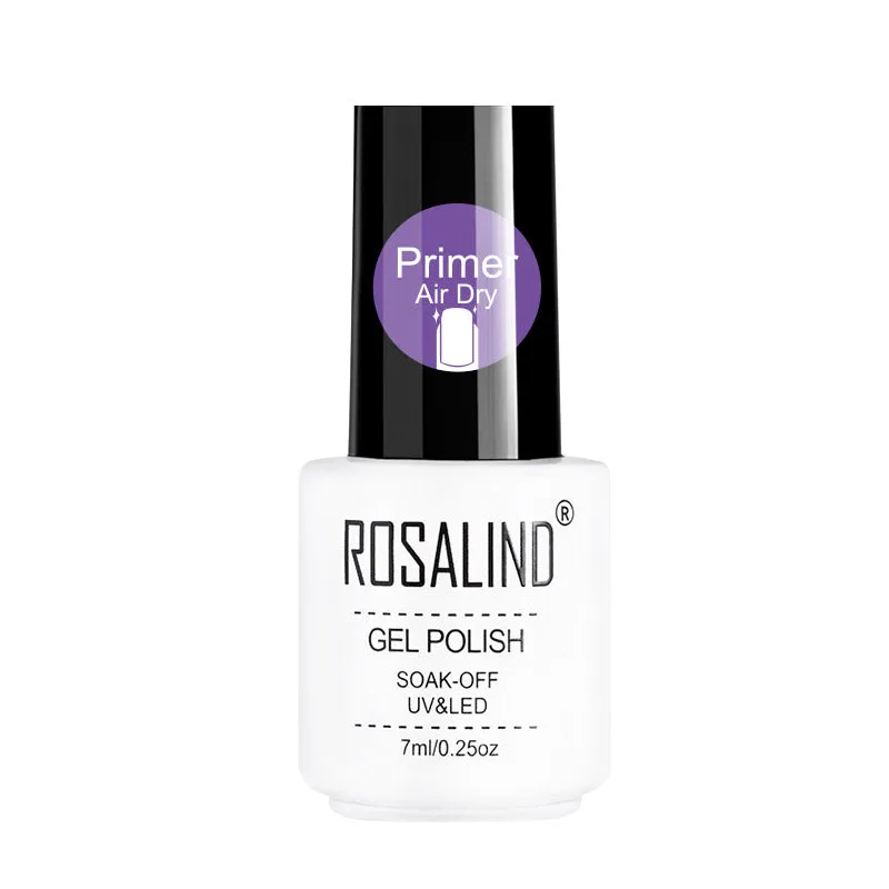 ROSALIND Nail Primer Air Dry Bright For Nail Art Design LED/UV Lamp