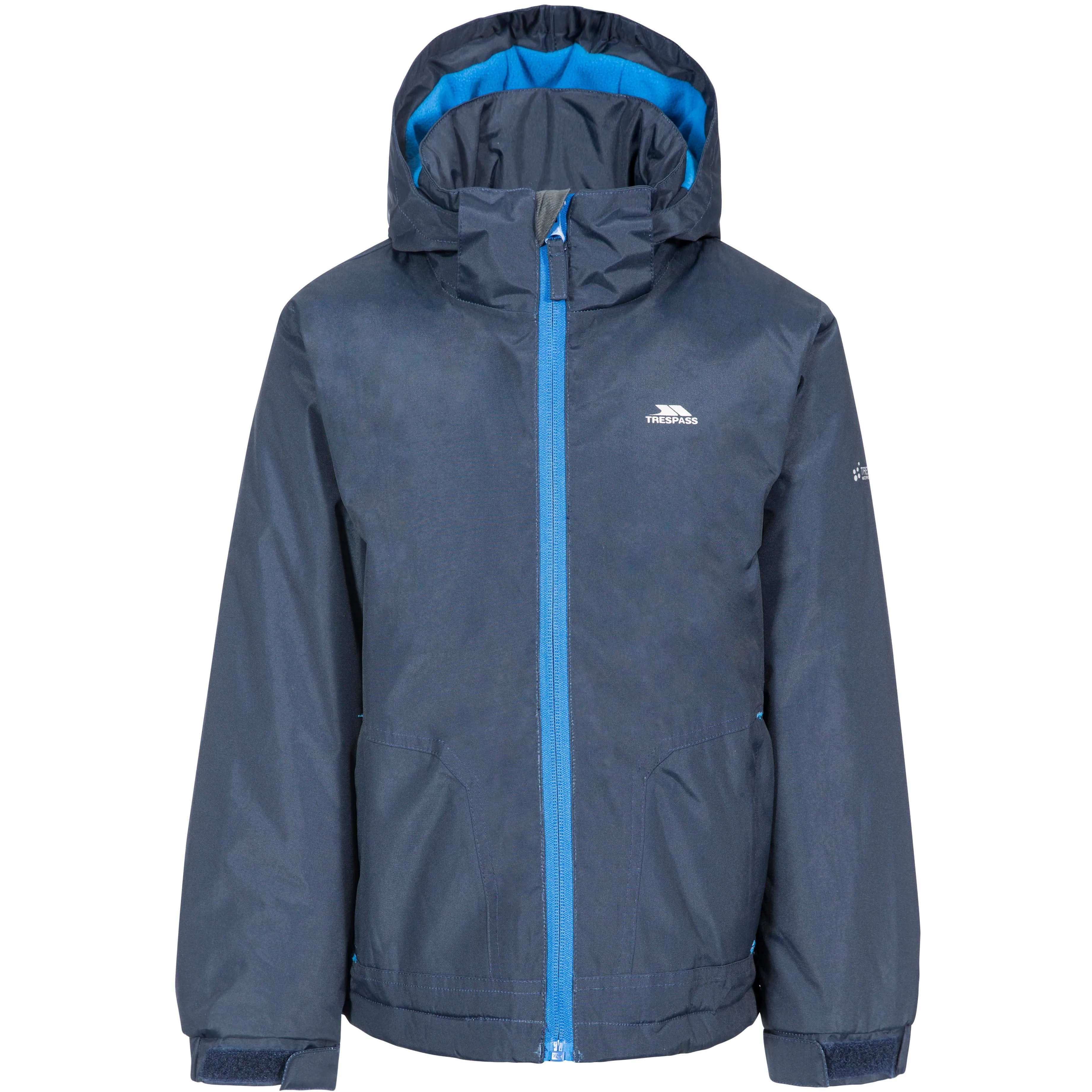 Rudi Boys' Padded Waterproof Jacket in Navy